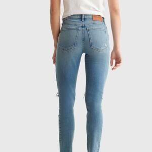 Lucky Brand High Rise Skinny Bridgette Ankle Raw Hem - 0 / 25